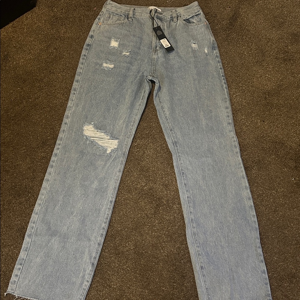 Fashion Nova Light Blue Women’s Straight Jeans
